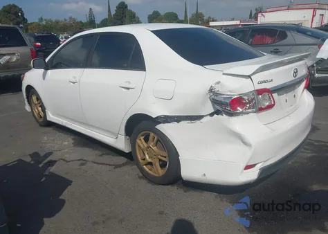 2012 Toyota Corolla S из США, поврежденный, VIN 2T1BU4EE8CC817915